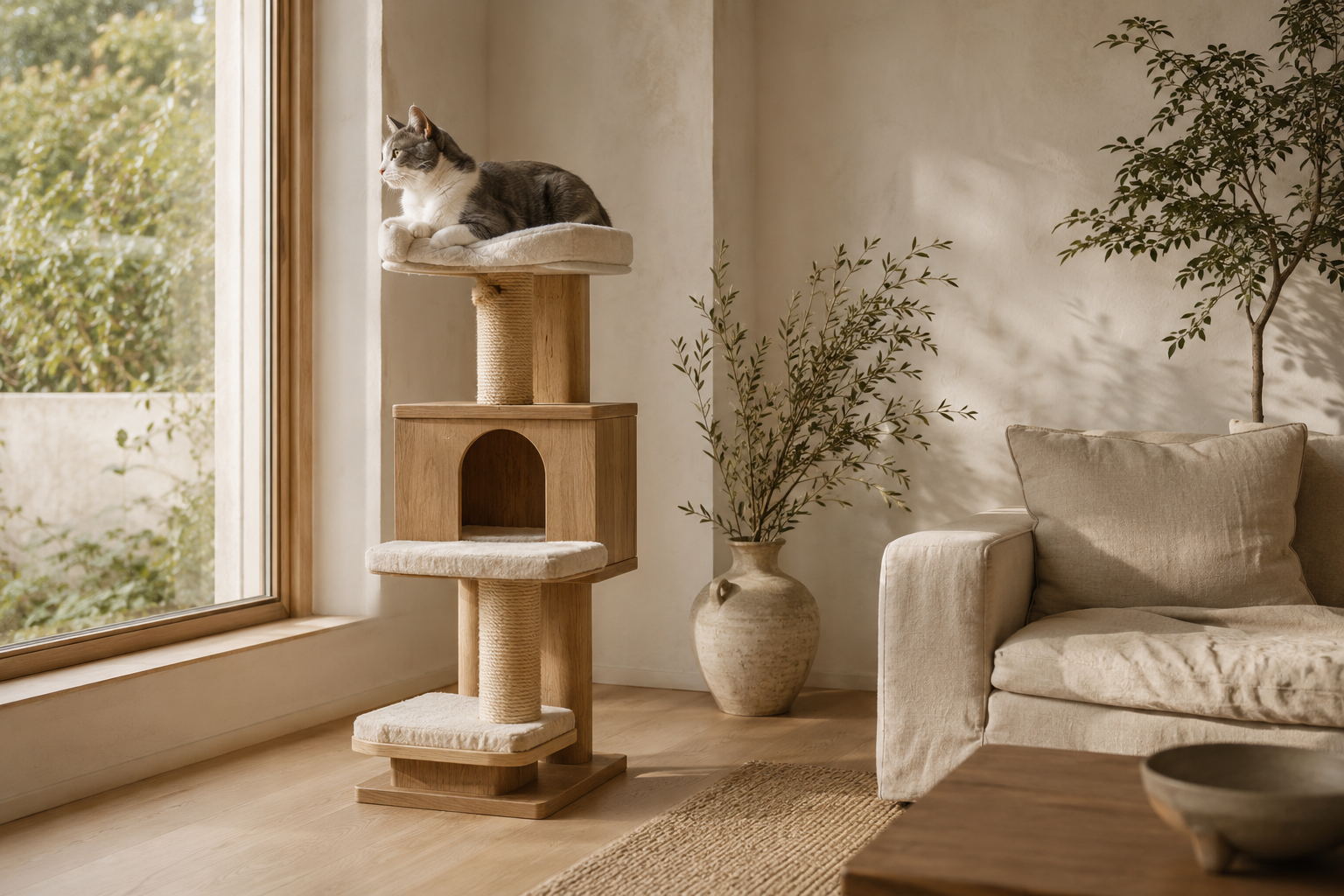 Comment choisir un arbre à chat design