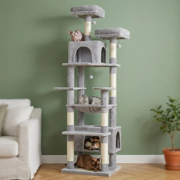 Grand arbre à chat pour maine coon — Alm
