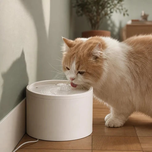 Fontaine à eau chat céramique — Bekk