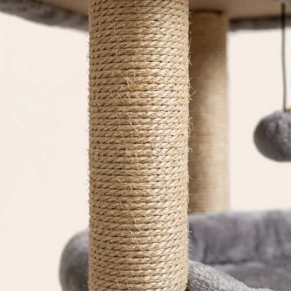 Arbre à chat design gris compact — Sten