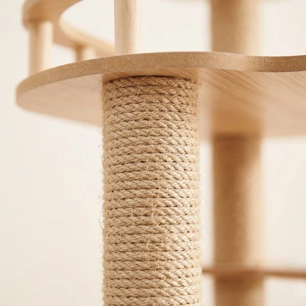 Arbre à chat XXL bois naturel — Gran