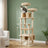 Arbre à chat très haut beige — Bok