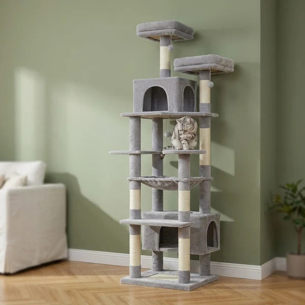 Grand arbre à chat pour maine coon — Alm