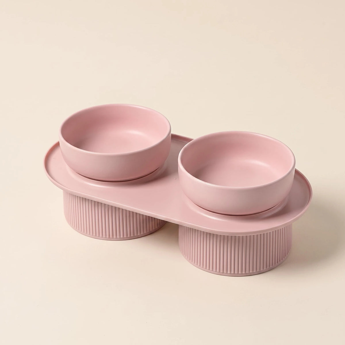Gamelle double surélevée en céramique — Søyle