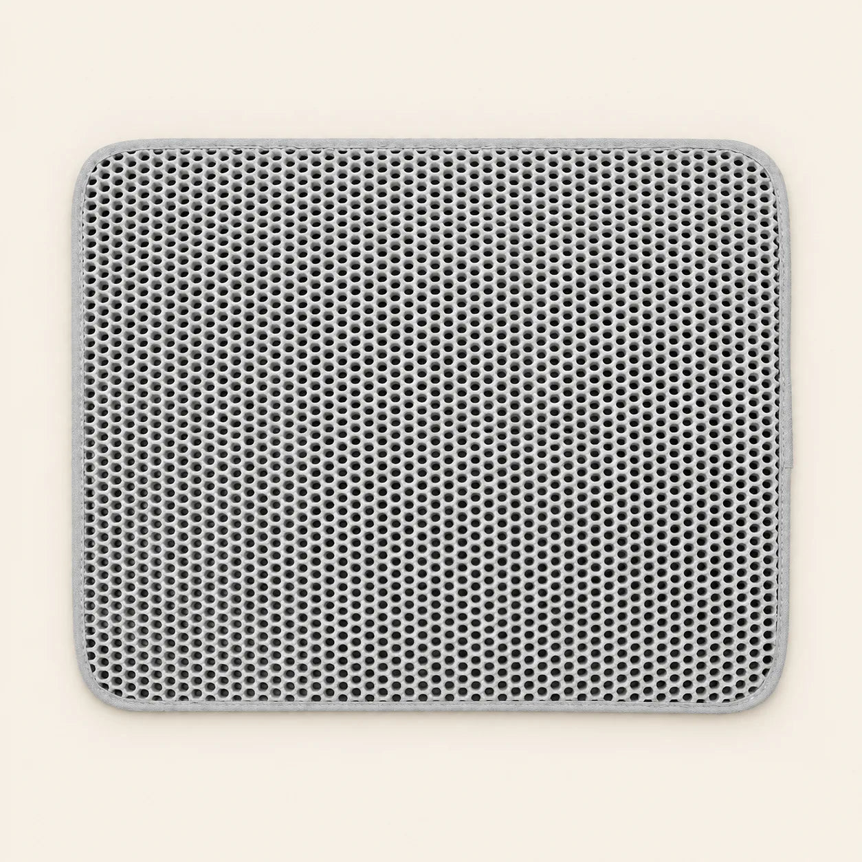 Tapis de litière Korn coloris gris