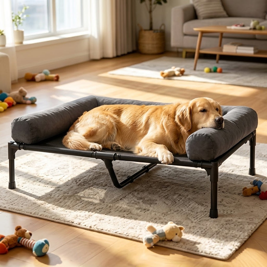 Lit surélevé modulable pour chien — Sval