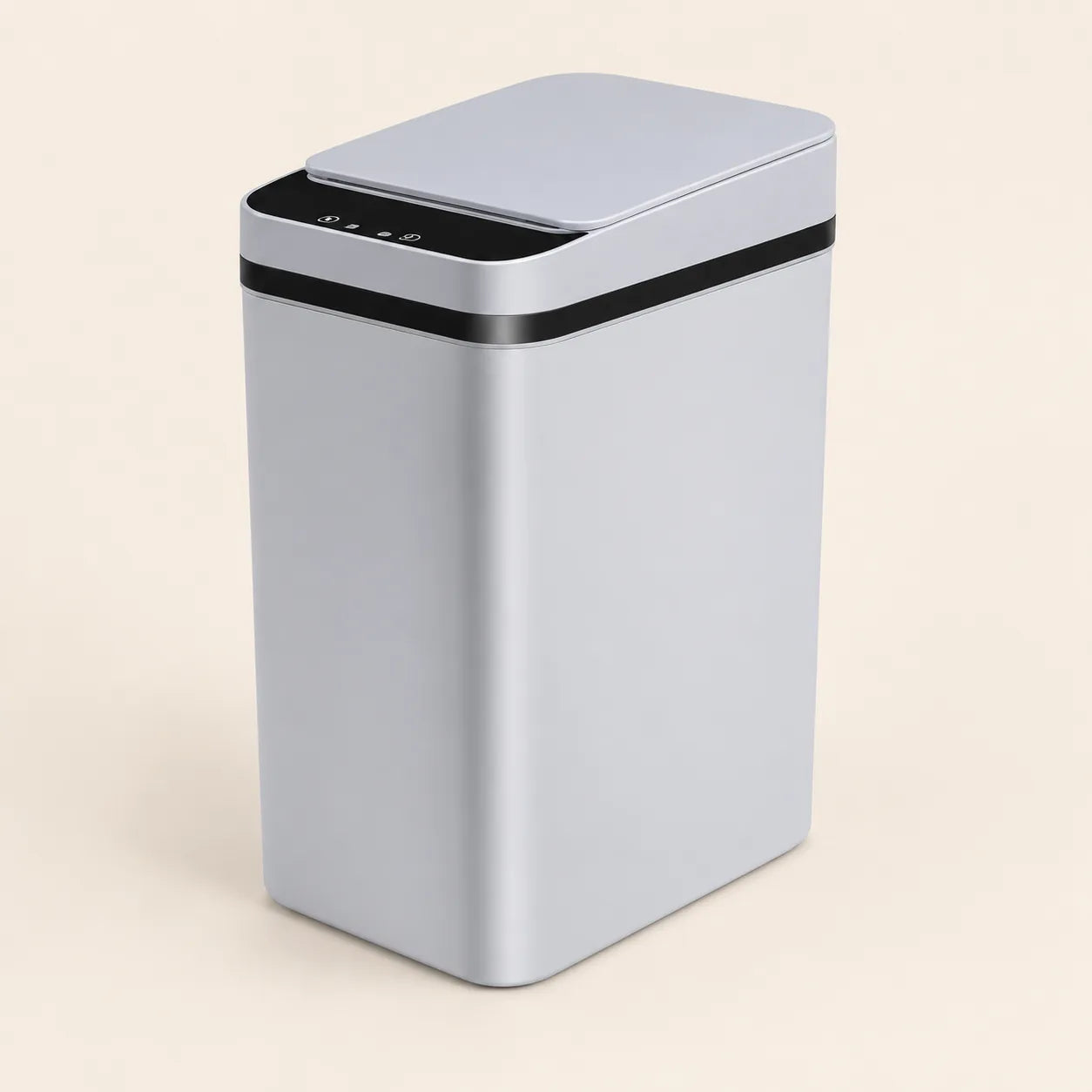 Poubelle automatique Vakt coloris gris