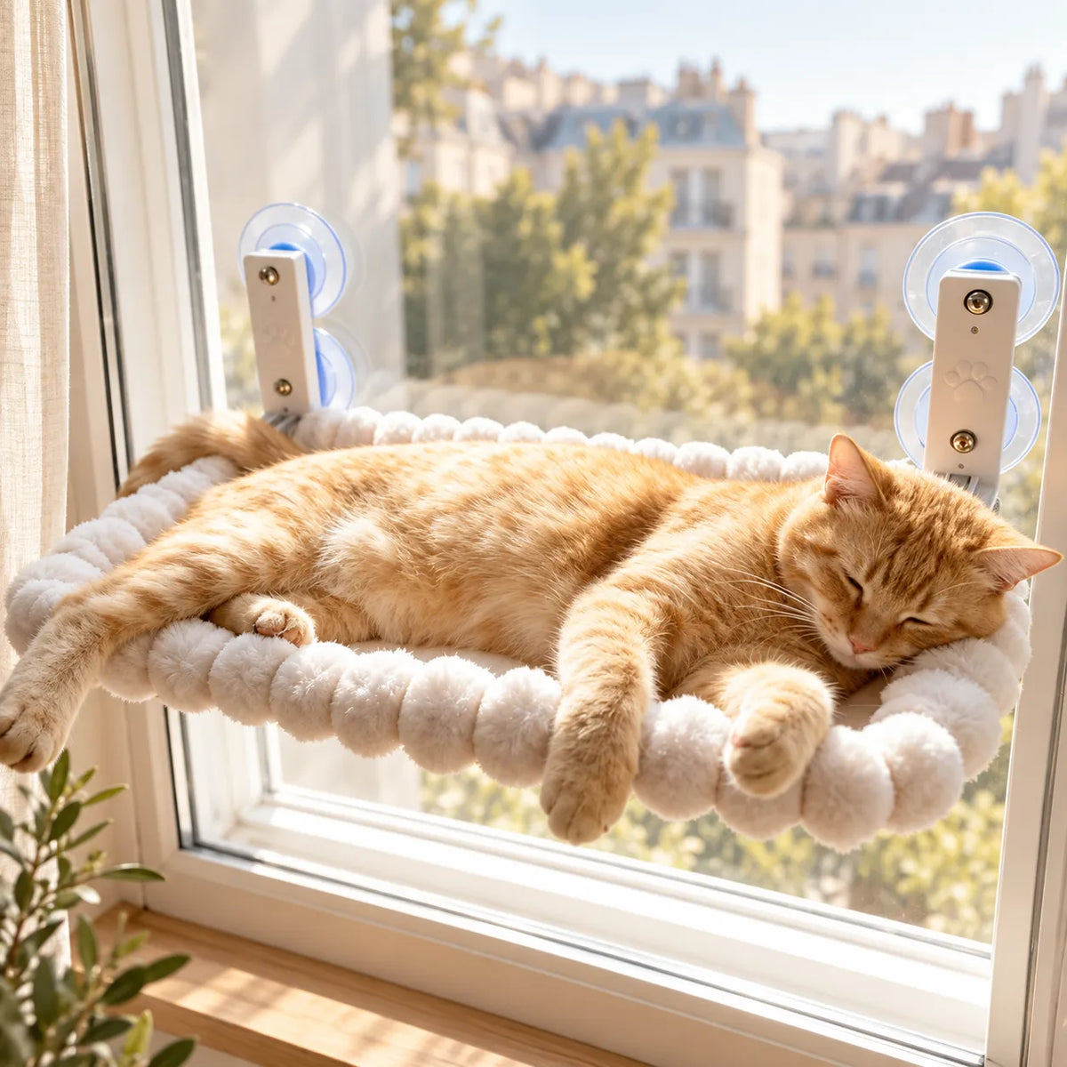 Hamac de fenêtre rembourré pour chat — Vindu